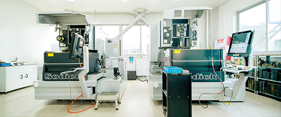 Sodick NC-EDM wire-cutting machine