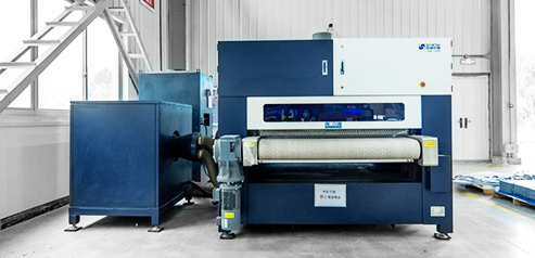 Auto de-burring & grinding machine