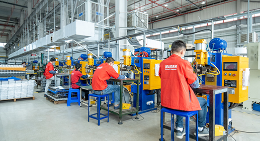 Resistance welding line